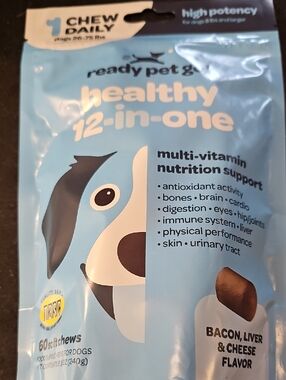 Ready Pet Go Healthy 12-in-One Multi-Vitamin Chews